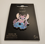 Lilo & Stitch Angel and Stitch Squish Enamel Pin