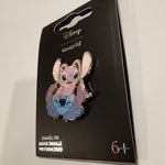 Lilo & Stitch Angel and Stitch Squish Enamel Pin