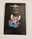 Lilo & Stitch Angel and Stitch Squish Enamel Pin