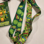 Teenage Mutant Ninja Turtles Peace Love Pizza Lanyard