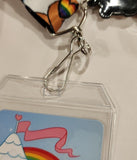 Care Bears Rainbow Lanyard ID Holder