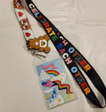 Care Bears Rainbow Lanyard ID Holder