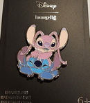 Lilo & Stitch Angel and Stitch Squish Enamel Pin