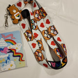 Care Bears Rainbow Lanyard ID Holder