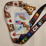 Care Bears Rainbow Lanyard ID Holder