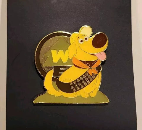 Pixar UP Dug Dog Scout Badge Wilderness Explorer Enamel Pin