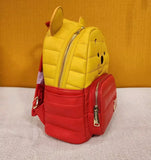 Winnie the Pooh Puffer Coat Figural Mini Backpack