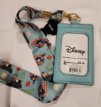 Beauty and the Beast Fireplace Scene Lanyard