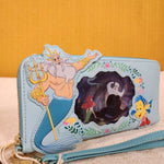 Little Mermaid Princess Scene Lenticular Wristlet