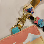 Lilo and Stitch Sandcastle Beach Scrump Lanyard