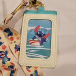 Lilo and Stitch Sandcastle Beach Scrump Lanyard