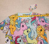 My Little Pony AOP Rainbow T Shirt Size Small