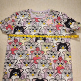 Furby 90s AOP Purple T Shirt Size Medium Unisex