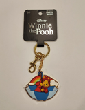 Winnie the Pooh Rainy Day Umbrella Puffer Jacket 3D Keychain