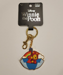 Winnie the Pooh Rainy Day Umbrella Puffer Jacket 3D Keychain