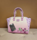 Tangled Rapunzel and Pascal Floral Handbag