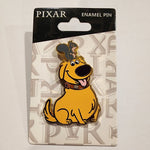 Pixar UP Dug Squirrel on Head Enamel Pin Dog Monogram