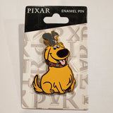 Pixar UP Dug Squirrel on Head Enamel Pin Dog Monogram