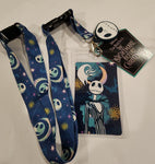 NBC Jack Skellington Teal Art Lanyard