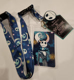 NBC Jack Skellington Teal Art Lanyard