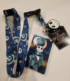 NBC Jack Skellington Teal Art Lanyard