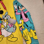 Disney 100 Mickey & Friends Classic Color Block Hoodie Unisex L