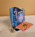 Jimi Hendrix Psychedelic Glow Landscape Wallet