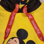 Disney 100 Mickey & Friends Classic Color Block Hoodie Unisex L