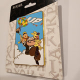 Pixar Up Movie Poster Jumbo 3” Enamel Pin Monogram