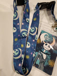 NBC Jack Skellington Teal Art Lanyard