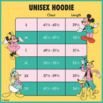 Disney 100 Mickey & Friends Classic Color Block Hoodie Unisex L