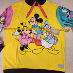 Disney 100 Mickey & Friends Classic Color Block Hoodie Unisex L