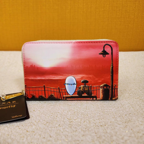 Wall-E Date Night Eve Sunset Wallet