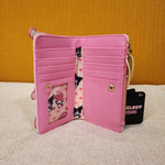 My Melody And Kuromi Heart Wallet