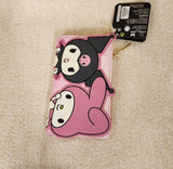 My Melody And Kuromi Heart Wallet