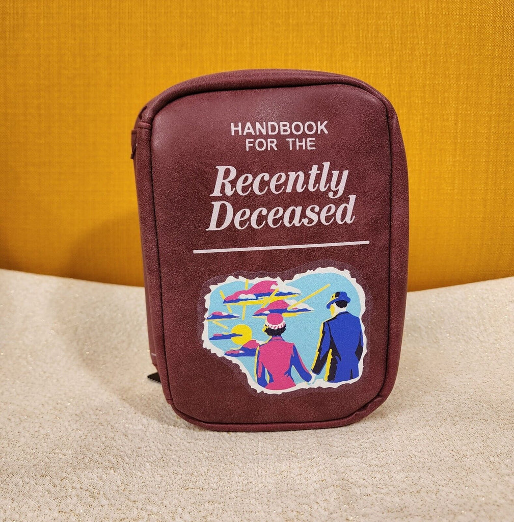 Beetlejuice Handbook For The Recently Deceased Cosmetic Bag Get