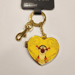 Tigger Heart Locket Winnie the Pooh Keychain Charn Hinged