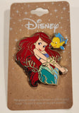 The Little Mermaid Ariel and Flounder Enamel Pin