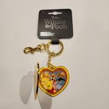 Tigger Heart Locket Winnie the Pooh Keychain Charn Hinged