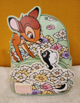 Bambi and Flower Springtime Floral Mini Backpack