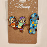 Chip N Dale Skateboard Enamel Pin Set