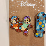 Chip N Dale Skateboard Enamel Pin Set