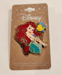 The Little Mermaid Ariel and Flounder Enamel Pin