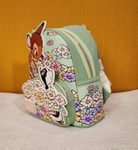 Bambi and Flower Springtime Floral Mini Backpack