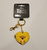 Tigger Heart Locket Winnie the Pooh Keychain Charn Hinged