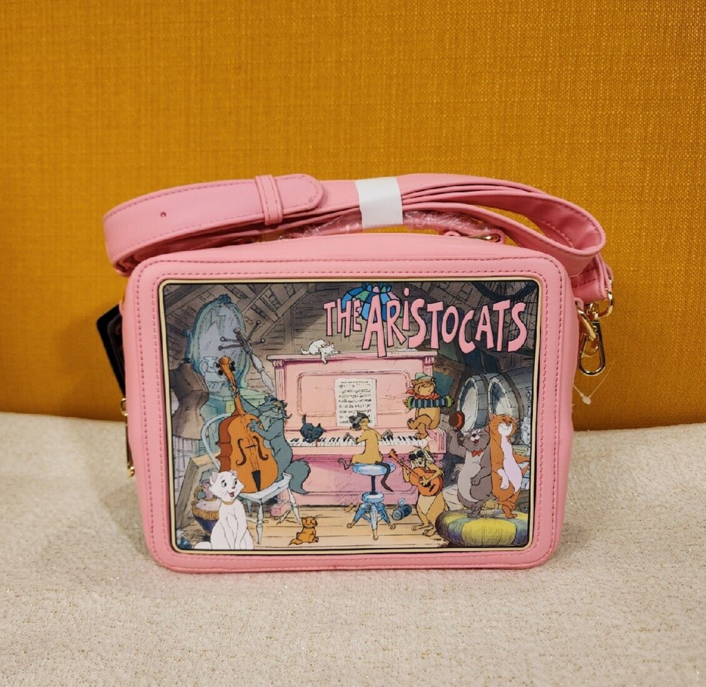 Loungefly Disney The Aristocats Classic Book Convertible Crossbody Bag –  shopzimo