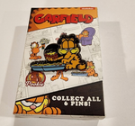 Garfield Nickelodeon Blind Box Enamel Pin 2024 Eating Lasagna Mouth Full Opened