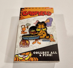 Garfield Nickelodeon Blind Box Enamel Pin 2024 Eating Lasagna Mouth Full Opened