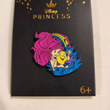 The Little Mermaid Ariel & Flounder Rainbow Enamel Pin