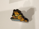 Garfield Nickelodeon Blind Box Enamel Pin 2024 Eating Lasagna Mouth Full Opened